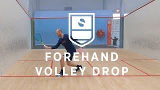 Squash Tips & Tricks Forehand volley drop