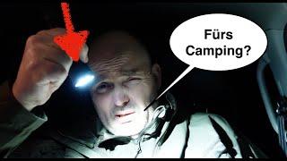 Wer braucht 3000 Lumen für Camping & Bushcraft  Walther EFC3r Lampe im Test