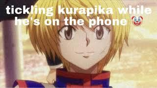 asmr  tickling kurapika while he’s on the phone