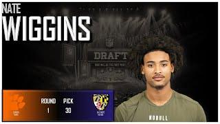 2024 NFL DRAFT Nate Wiggins  Baltimore Ravens