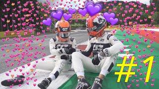 Pierre Gasly & Yuki Tsunoda Funny and Cute Moments Part #1