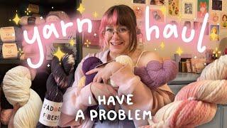 Yarn Unboxing & Haul Hand-dyed Yarns from Small Businesses