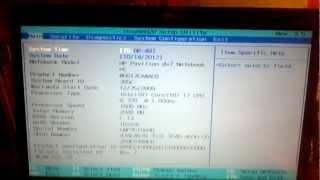 BIOS InsydeH20 Setup Utility Rev 3.5