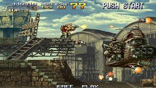 Metal Slug 1 PS2 Longplay  Full Game HD