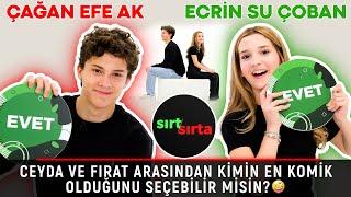 Çağan Efe Ak ve Ecrin Su Çoban Sırt Sırta’da Birbirlerini stalklıyorlar mı?