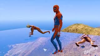 Spider-Man vs Bikini Girl  GTA 5 Funny Moments Ep.16