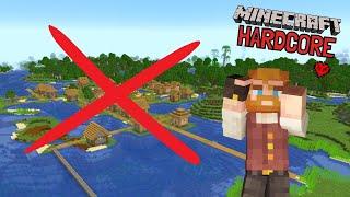 Starting a Village Transformation in HARDCORE  Minecraft Lets Play