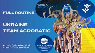 Ukraine claim another gold Watch there full team acrobatic routine