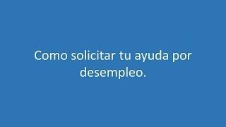 Como tramitar tu ayuda por desempleo Mexico