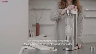 How to use your Stelton BRUS carbonator