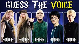 Guess The Character By Their Voice  Harry Potter Edition ‍