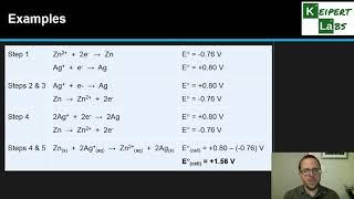 Calculating Cell Voltage