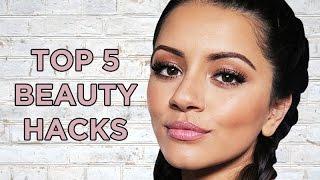 TOP 5 Makeup + Beauty HACKS  Kaushal Beauty Leyla Rose Zoe London Melanie Murphy Compilation
