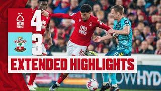 EXTENDED HIGHLIGHTS  NOTTINGHAM FOREST 4-3 SOUTHAMPTON  PREMIER LEAGUE