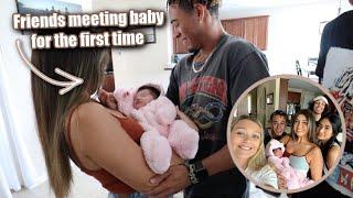 MY HIGHSCHOOL FRIENDS MEET THE BABY