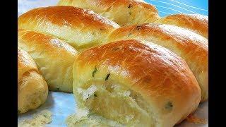 GARLIC DINNER ROLLS - SOFT FLUFFY DELICIOUS  Garlic Bread Rolls Recipe  Ninik Becker