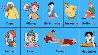 20 Common Diseases and Medical Conditions  English vocabulary