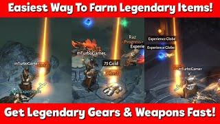 Easiest & Fastest Way To Farm Legendary Items Weapons & Gear In Diablo Immortal
