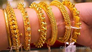 Latest gold kankon with priceLight weight gold kankon collection from 5 grm#bangle#kankon#jewellery