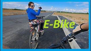 Kipróbáltuk a világ legolcsóbb elektromos kerékpárját  e-bike teszt