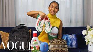 This is my Krispy Kreme Hat Inside Yara Shahidis Prada Backpack  Vogue