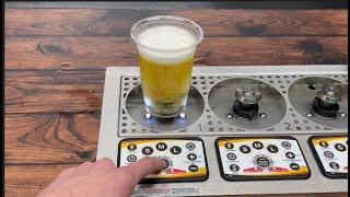 Programming a Bottoms Up beer system cup size