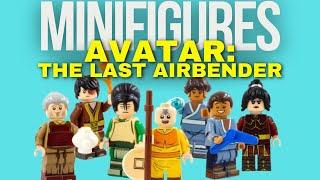 Custom LEGO Avatar The Last Airbender MINIFIGURE SHOWCASE