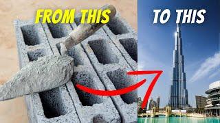 How is CEMENT made   How it was used to build BURJ KHALIFA 