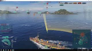 World of Warships Tier III PHRA RUANG destroyer