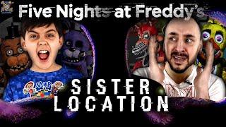 АНИМАТРОНИКИ АТАКУЮТ ЯРИК И ПАПА РОБ ИГРАЮТ FNAF SISTER LOCATION