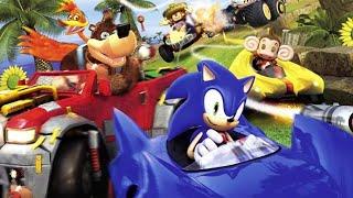 Sonic & Sega All-Stars Racing Full Gameplay Walkthrough Longplay