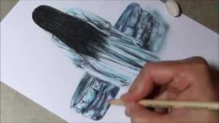 Drawing Samara the ghost from THE RING