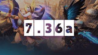 DOTA 2 ПАТЧ 7.36a - Нерфы Фиксы и Бусты