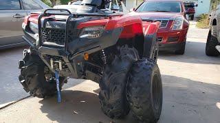 28 Mega Mayhem Tires on Honda Rancher