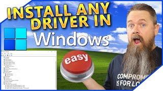 Install Any Driver in Windows Easily