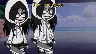 Jeff the killer in Multiverse meme creepypastas