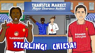 STERLING TO MAN UTD? CHIESA TO LIVERPOOL? OSIMHEN TO CHELSEA? Transfer Market Fabrizio Romano