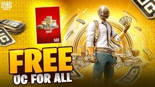 FREE UC FOR ALL  PURCHASE REWARD EVENT  LAST DAY  PUBG MOBILE