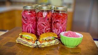 Pickled red onions  Cooking with Styles
