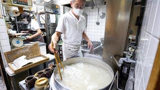 Unbelievable Handmade Noodles The Ultimate Noodle Skills of a Japanese Soba Maker  Food in Kyoto