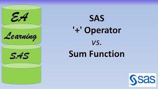 SAS Difference between the + Operator vs the Sum function