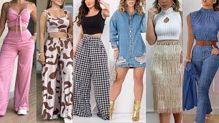 Moda mujer 2023 2024 Tendencias primavera verano 23looks y outfis de moda