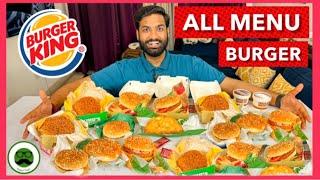 Eating All Menu at Burger King  Veggie Paaji