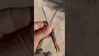 How to make dart for slingshot  how to shoot bird