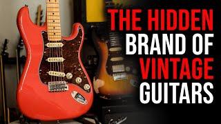 The BEST KEPT SECRET Brand Of Vintage Guitars Lets end the confusion