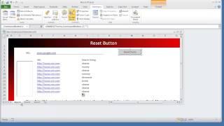 How to Create a Reset\Clear Form Button Worksheet VBA Microsoft Excel 20102007
