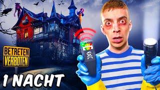 1 NACHT im GEFÄHRLICHSTEN HORROR HAUS VERBRINGEN 