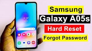 Galaxy A05s Quitar Contraseña olvidada Hard Reset Galaxy SM-A057