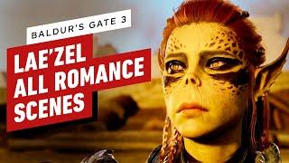 Baldur’s Gate 3 All Lae’zel Romance Scenes