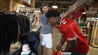 iShowSpeed Makes Baby Cry On Accident & Gets Into Altercation With Parent..